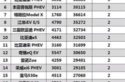 全球前三新能源汽车排名