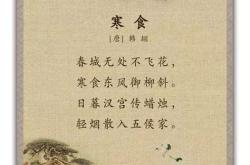寒食野望吟诗意思