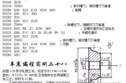 车床数控编程入门自学