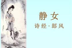 静女翻译成现代白话文